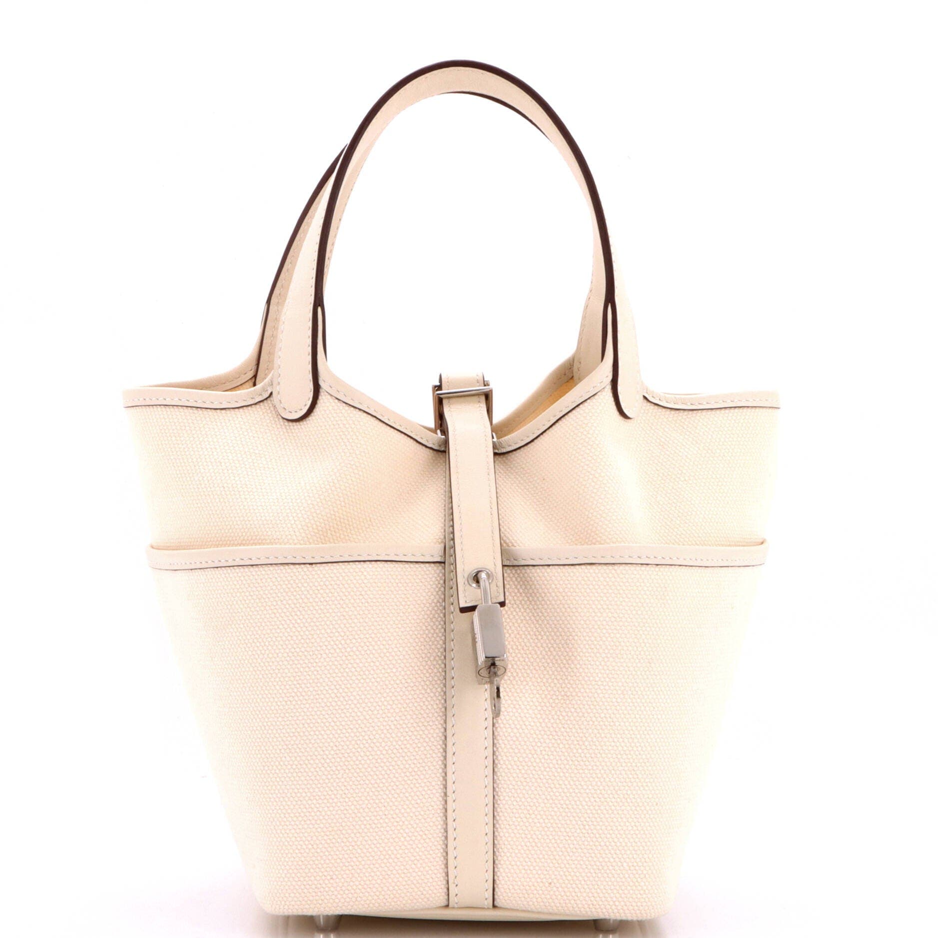 Cargo Picotin Lock Bag Canvas and Swift PM, Main, color, White