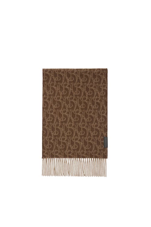 BURBERRY BURBERRY B CHARM CASHMERE SCARF
