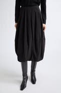 Lemaire Silk Crêpe de Chine Balloon Skirt
