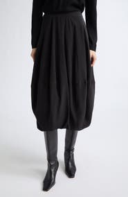 Lemaire Silk Crêpe de Chine Balloon Skirt
