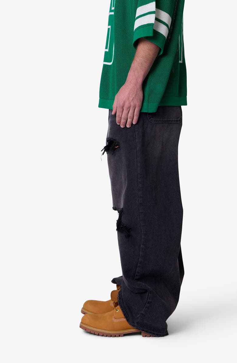 mnml Blowout Rave Jeans, Alternate, color, Vintage Black