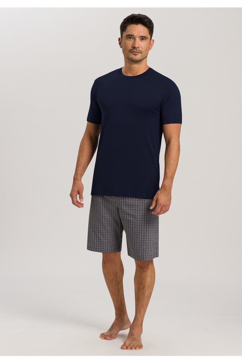 Night and Day Cotton Crew Neck T-Shirt, Alternate, color, Black Iris