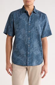 Tommy Bahama Luau Leaves Short Sleeve Button-Up Shirt