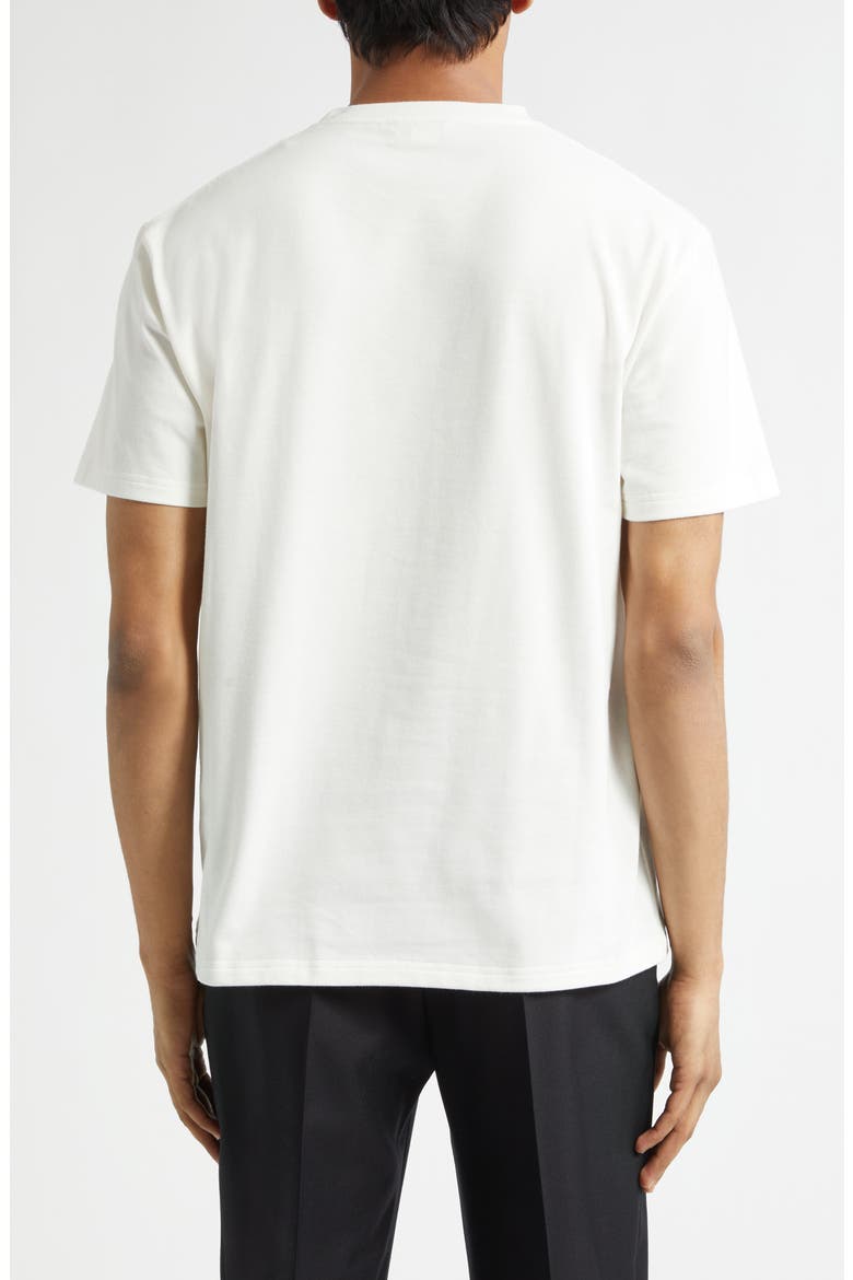 Skull Graphic T-Shirt, Alternate, color, WHITE / BLACK