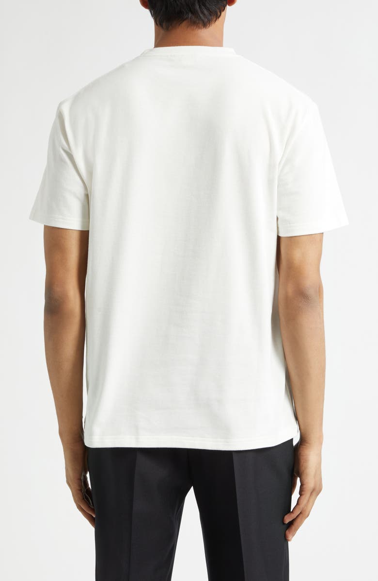 McQueen Skull Graphic T-Shirt, Alternate, color, White / Black