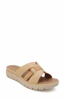 COMODA DESIGNS Tunsa Wedge Slide Sandal
