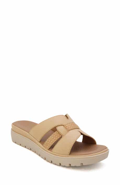 COMODA DESIGNS Tunsa Wedge Slide Sandal