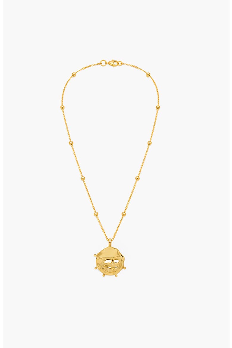 Bisou Necklace In Gold, Alternate, color, Gold