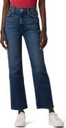 Hudson Jeans Remi Raw Hem High Waist Crop Straight Leg Jeans