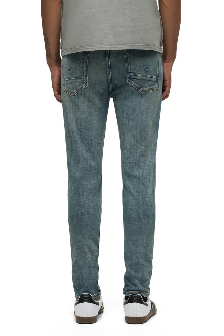 Zack Distressed Skinny Jeans, Alternate, color, NATIONAL