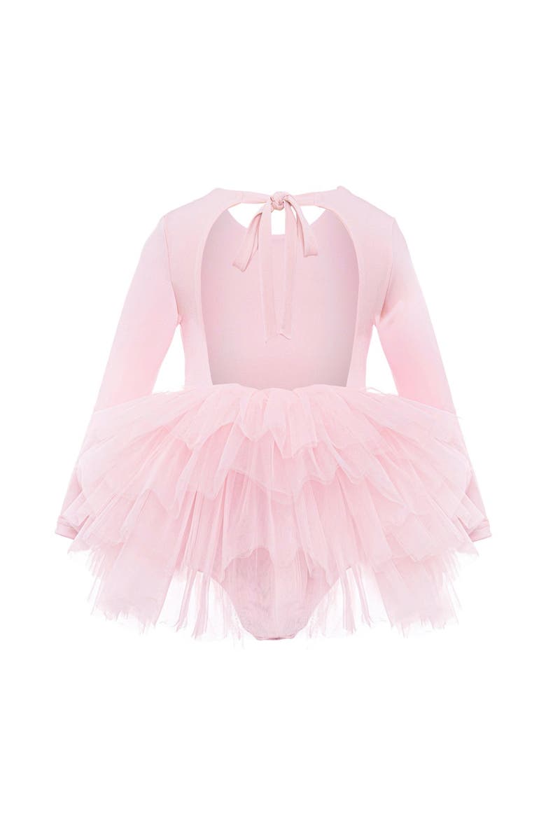 Ivy Open Back Fluffy Tutu Dress, Alternate, color, Pink Rose