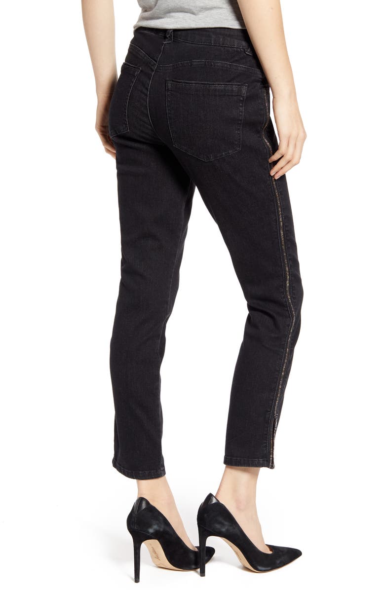 Wit & Wisdom Ab-Solution High Waist Modern Skinny Ankle Jeans, Alternate, color,