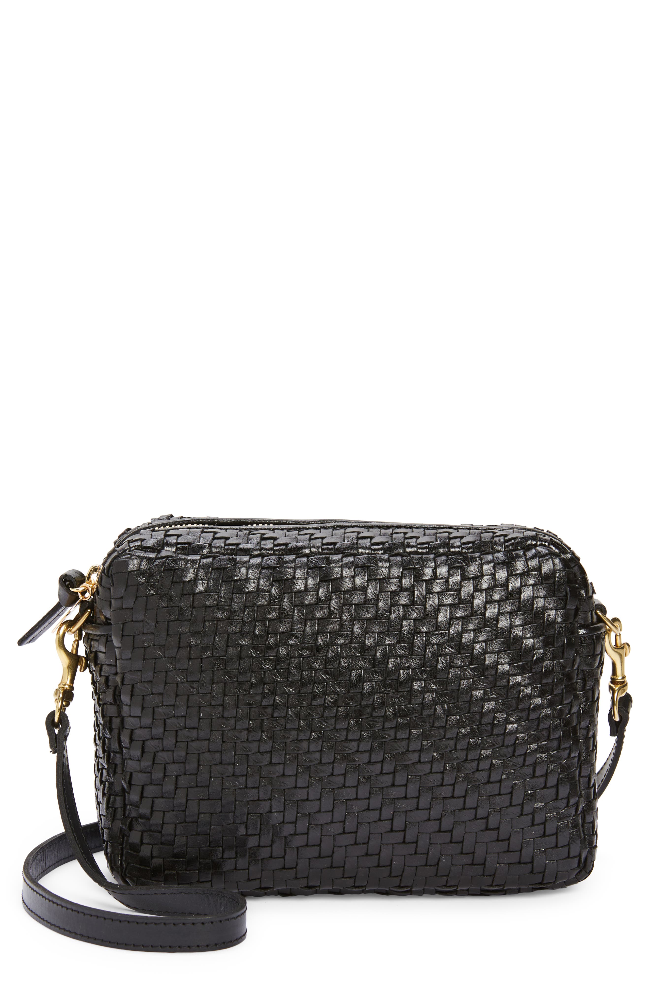 Clare V. Midi Sac Woven Crossbody Bag, Main, color, 