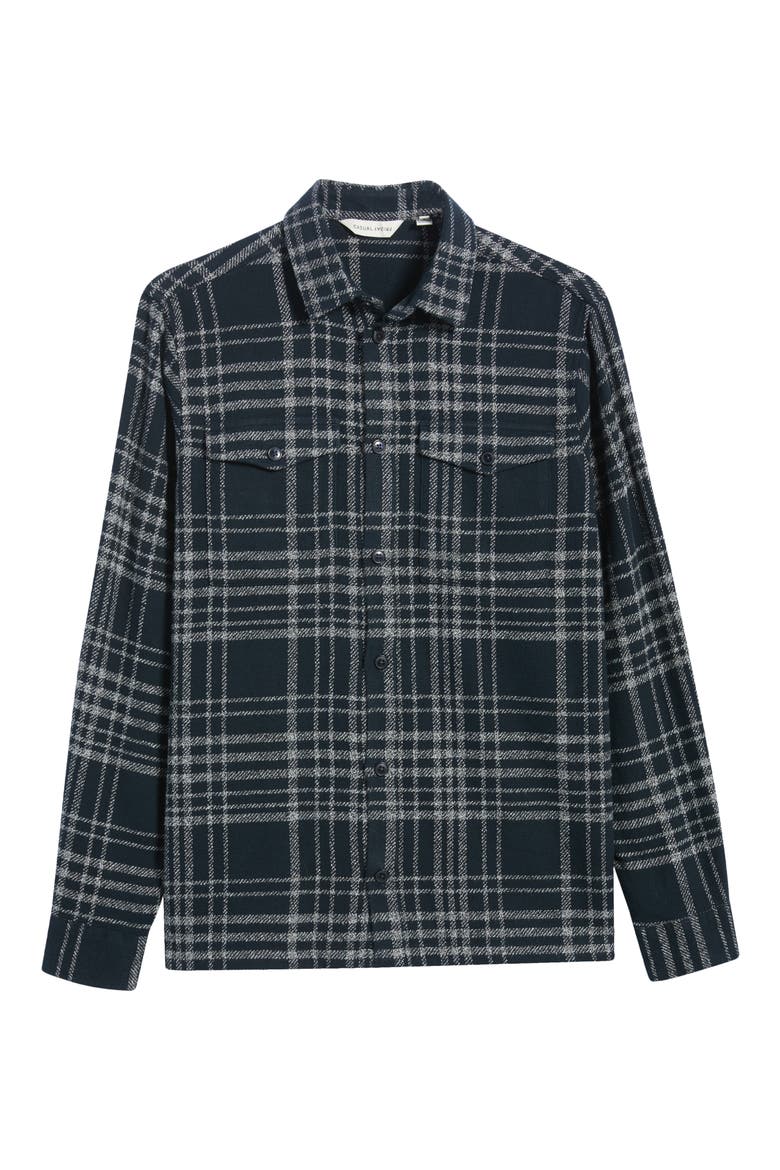 Perez Checked Overshirt, Main, color, AFTER MIDN