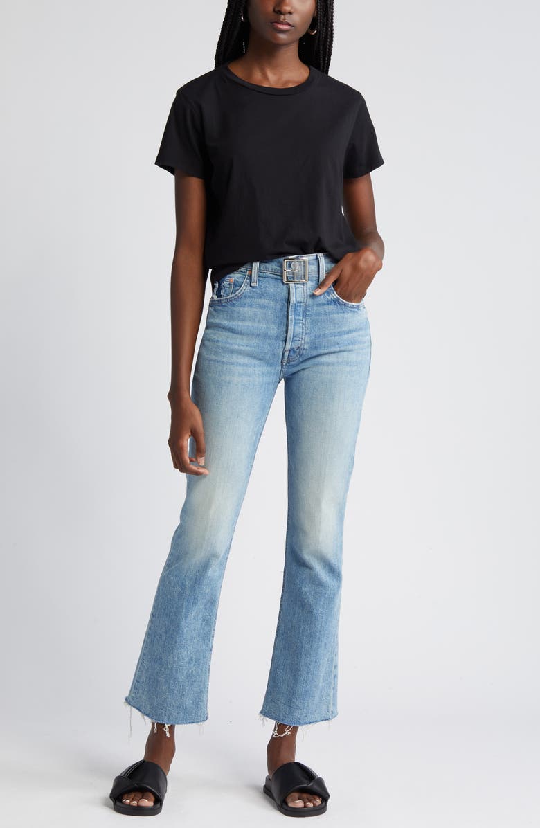 MOTHER Little Goodie Goodie Tee, Main, color, Black