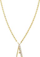 LANA 14K Gold Initial Pendant Necklace