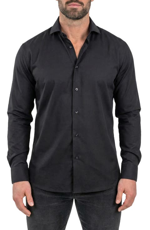 Einstein Contemporary Fit Button-Up Shirt