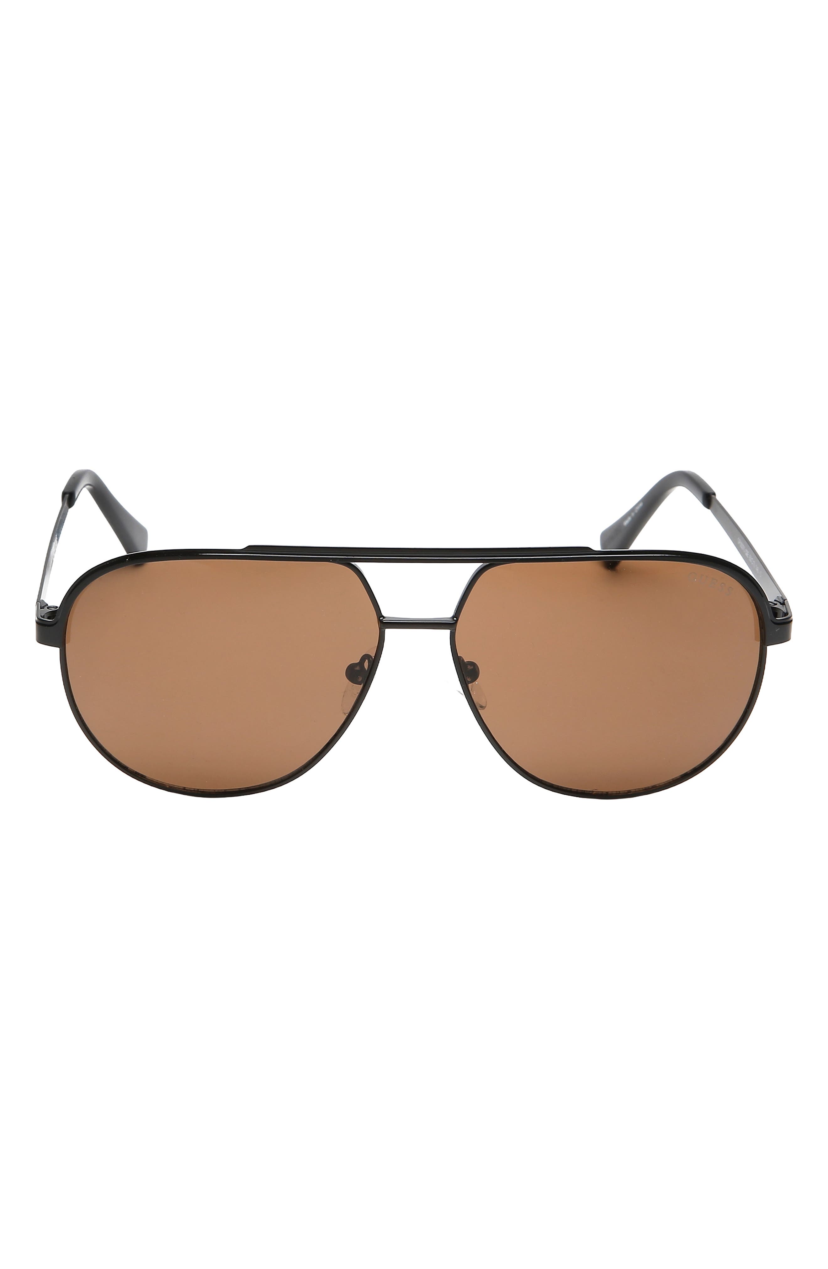GUESS 60mm Pilot Sunglasses