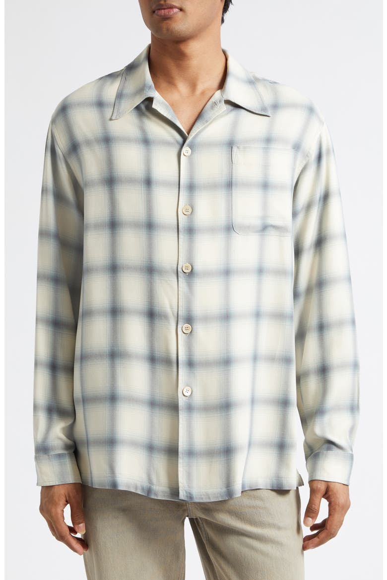 Every Check Button-Up Shirt, Main, color, SACRAMENTO COWBOY VISCOSE