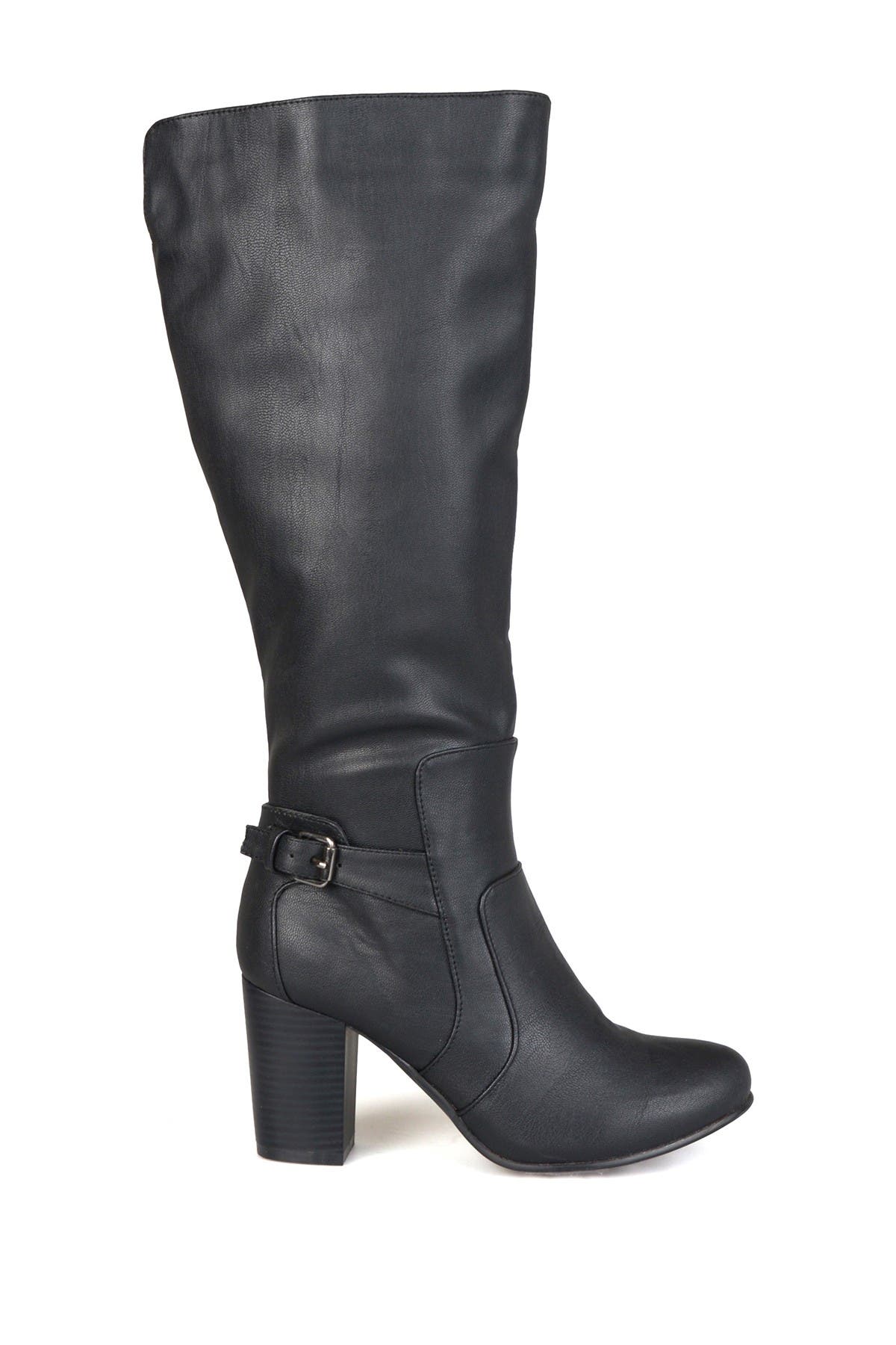 JOURNEE Carver Tall Boot - Wide Calf, Alternate, color, Black