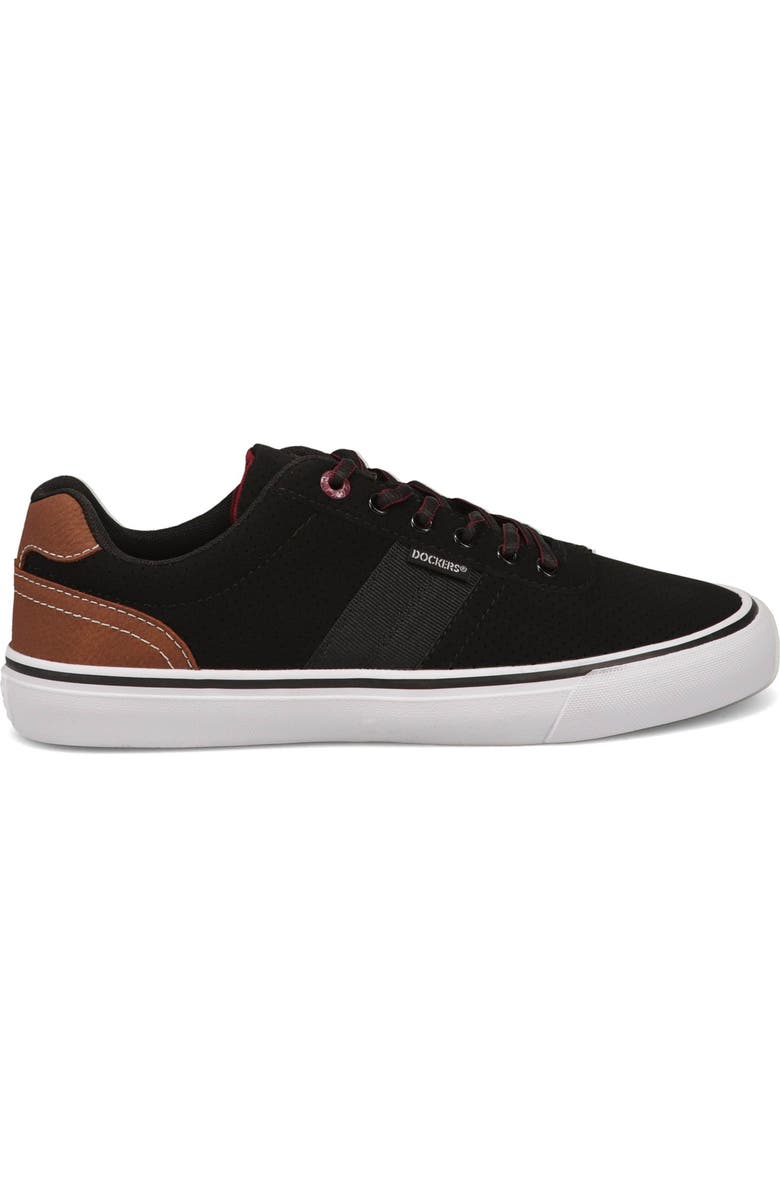 Dockers<sup>®</sup> Hobbs Lace-Up Sneaker, Alternate, color, Black/ Burgundy
