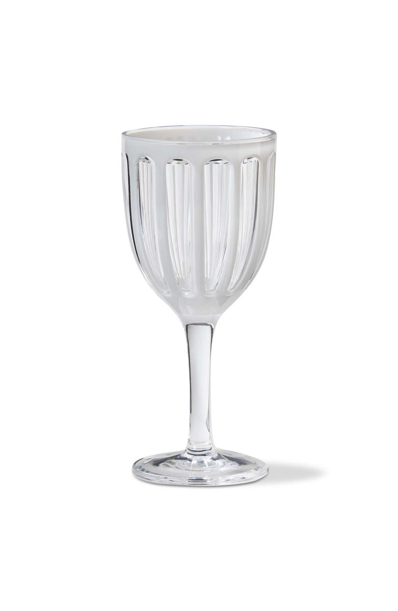 tag Villa 22 oz White Acrylic All Purpose Drinkware BPA-Free, Main, color, White