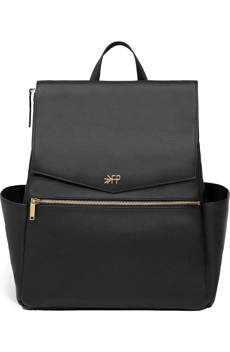 Freshly Picked Classic Diaper Backpack II, Main, color, Ebony
