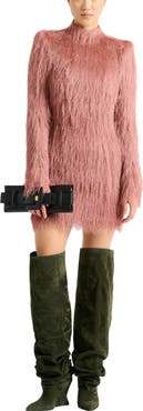 Balmain Fringe Bodycon Dress