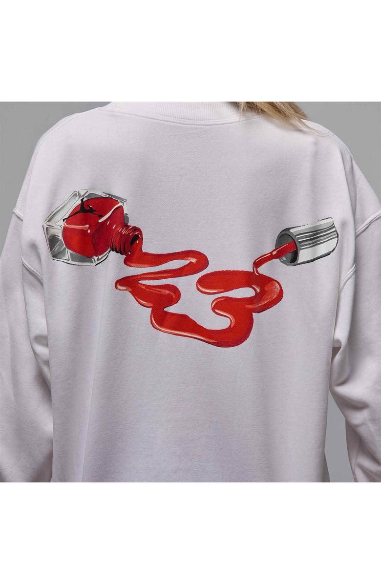 Nike Jordan Brooklyn Fleece Crewneck Sweatshirt, Alternate, color, 