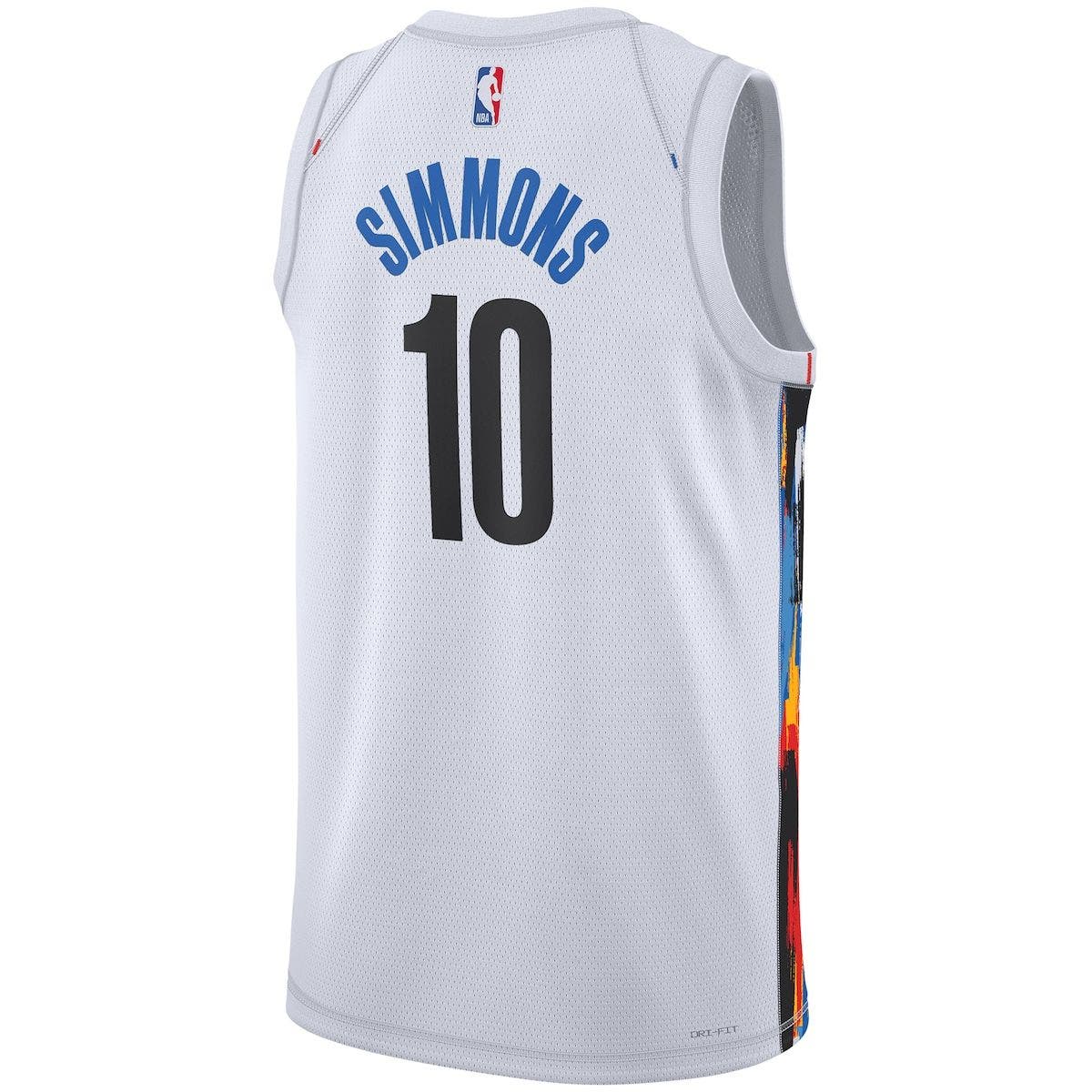 Nike Unisex Nike Ben Simmons White Brooklyn Nets 2022/23 Swingman