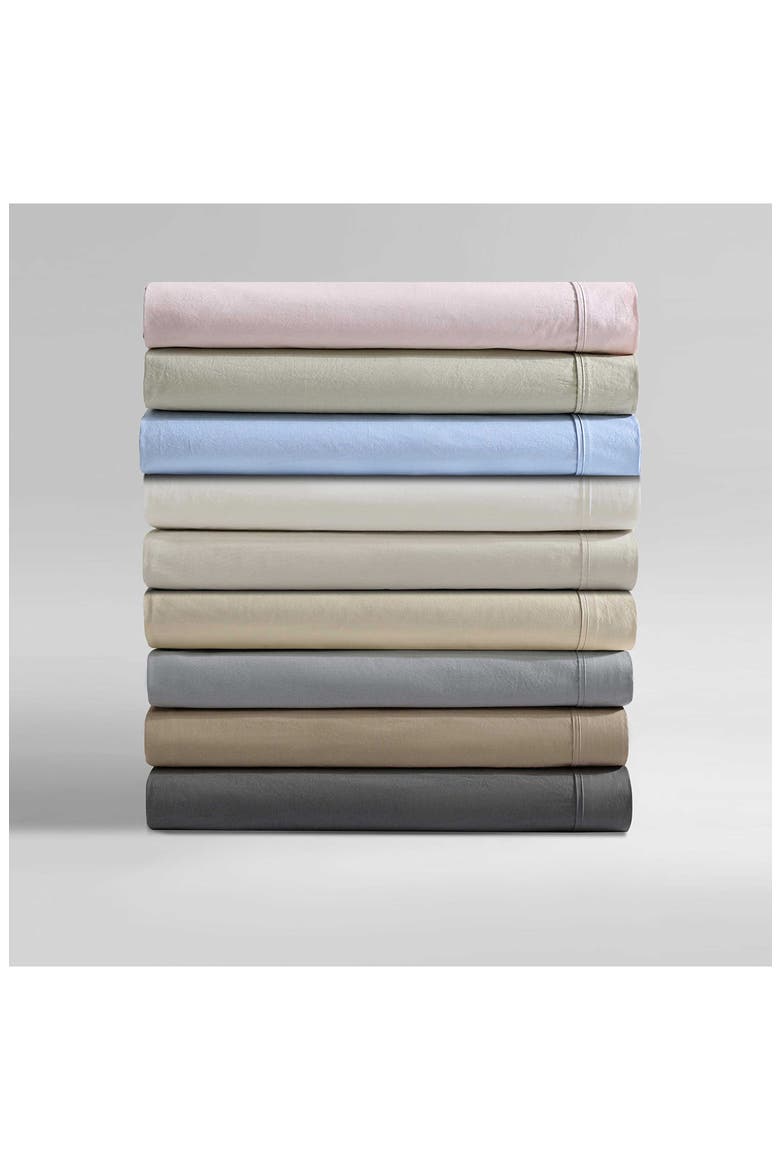 200 Thread Count Cotton Percale Sheet Set, Alternate, color, ABSINTHE GREEN