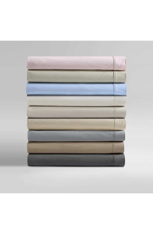 Calvin Klein 200 Thread Count Cotton Percale Twin Sheet Set In Absinthe Green