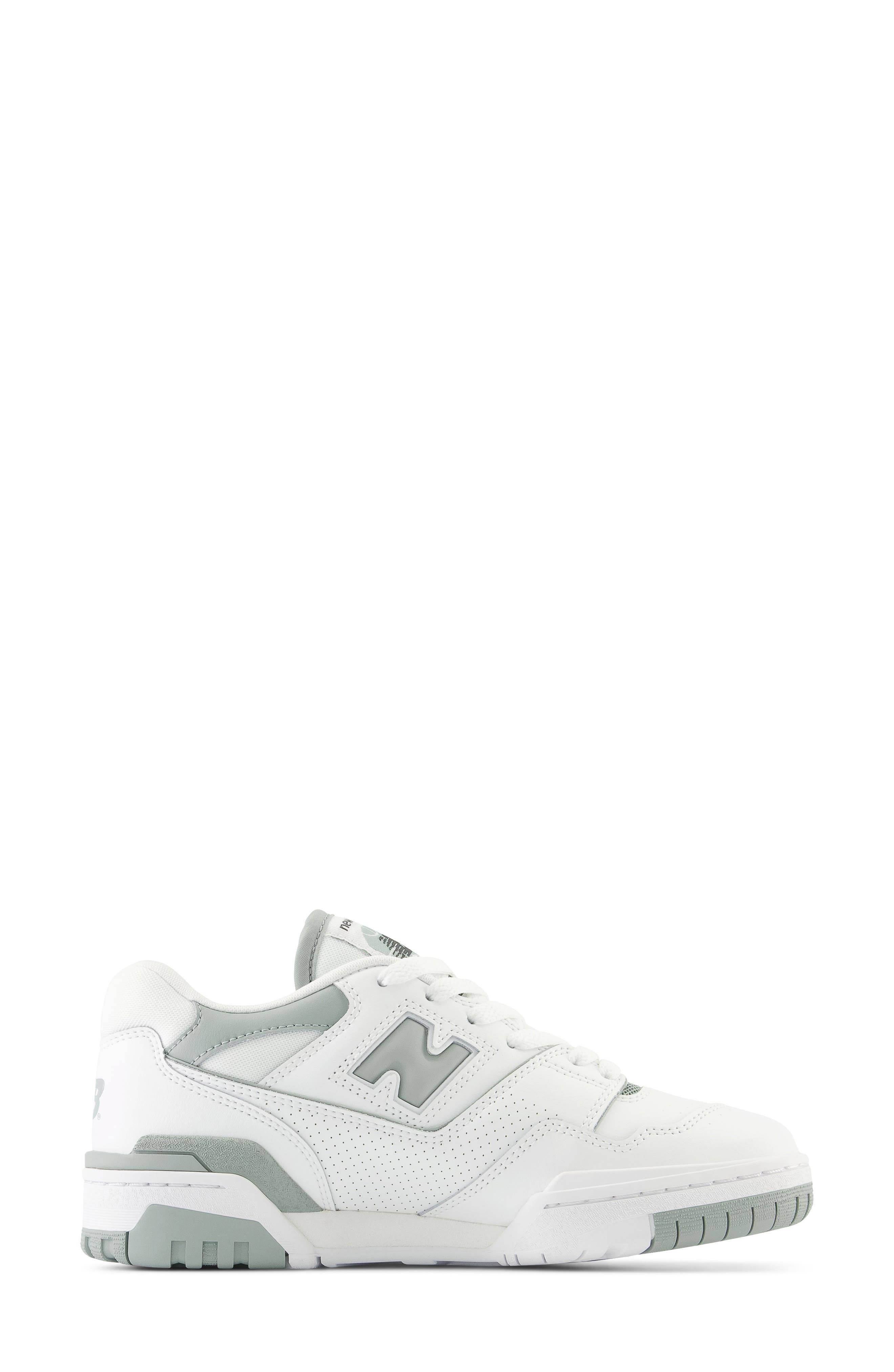 New Balance 550 Basketball Sneaker, Alternate, color, White/ Juniper