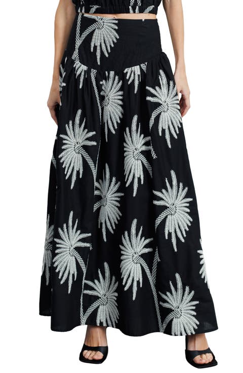 Maeve Print Maxi Skirt
