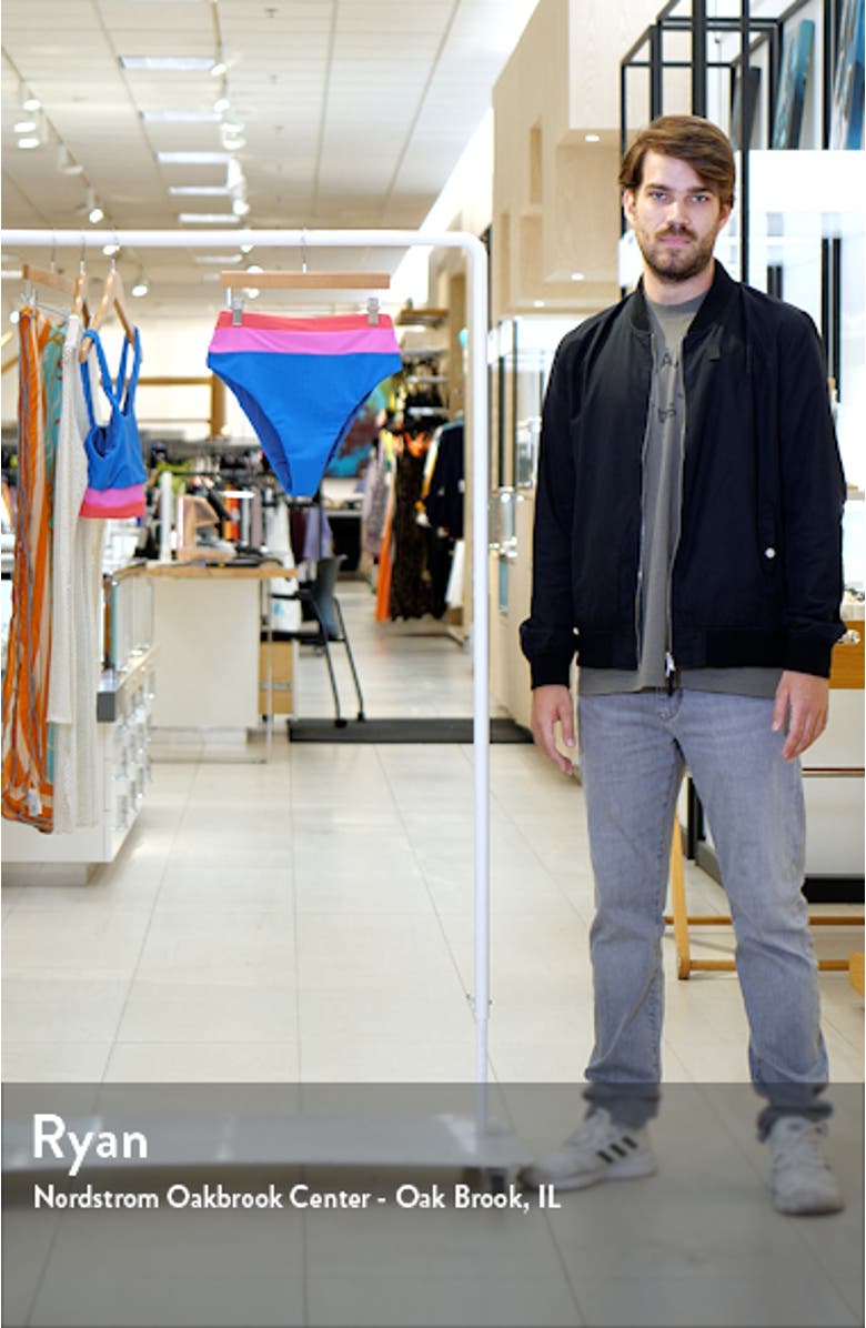 Heidi Colorblock High Waist Bikini Bottoms, sales video thumbnail