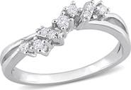 DELMAR Wavy Diamond Ring - 0.17ct.