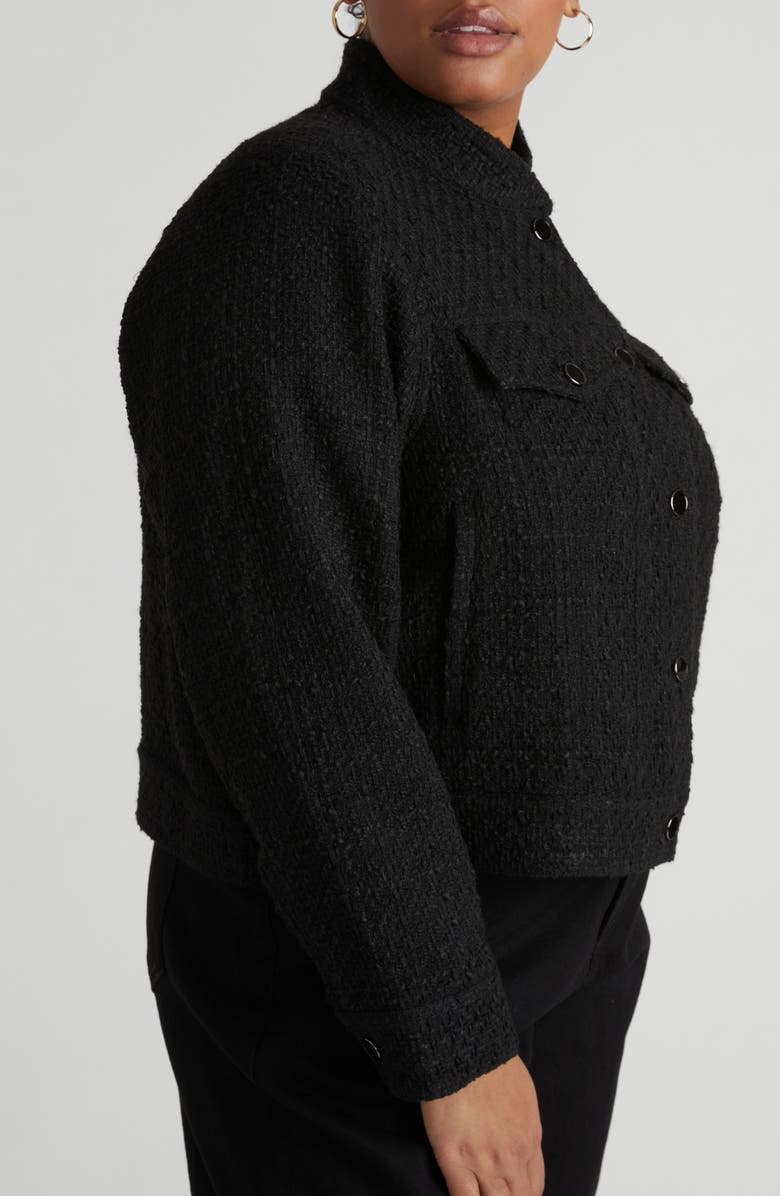 Universal Standard Lady Tweed Jacket, Alternate, color, 