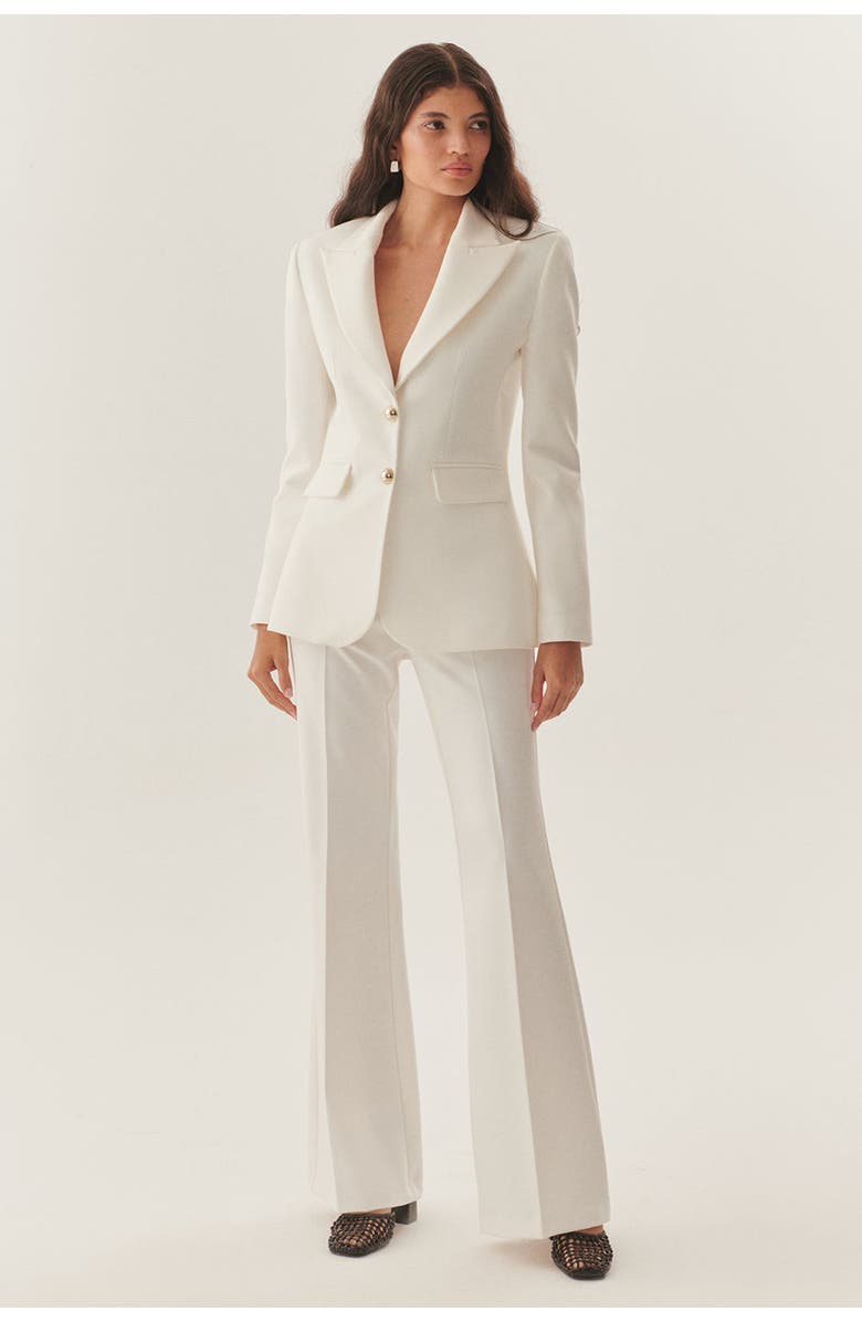 Exquise River Fitted Blazer, Alternate, color, Beige