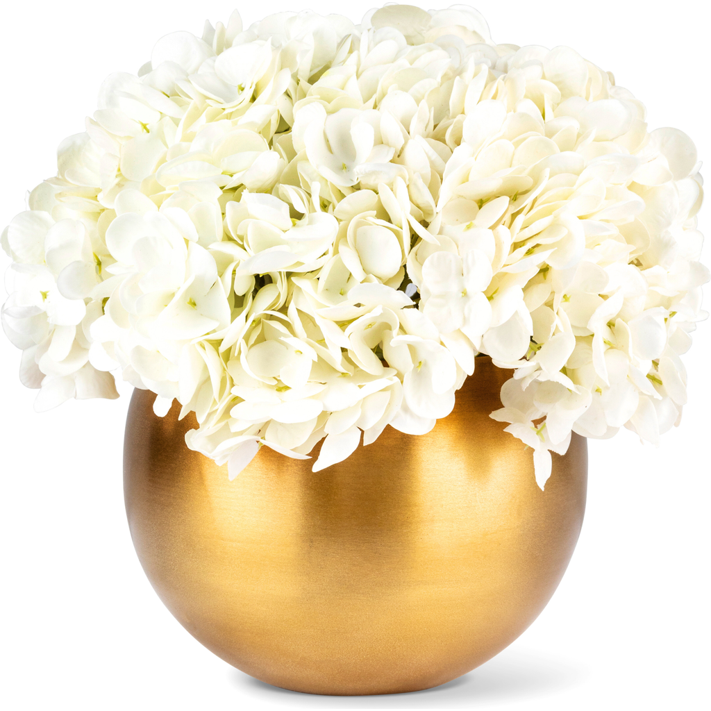 CocoBella Auden RealTouch Hydrangea Arrangement in Snow  product