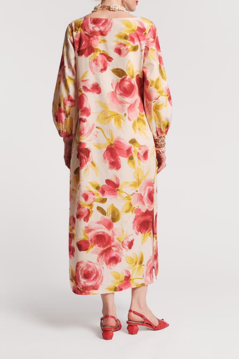 english rose maxi dress HENRIETTA MAXI DRESS in ENGLISH ROSE
