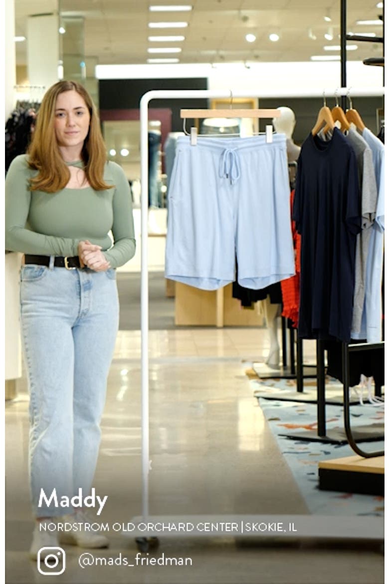 Cotton & Lyocell Pajama Shorts video