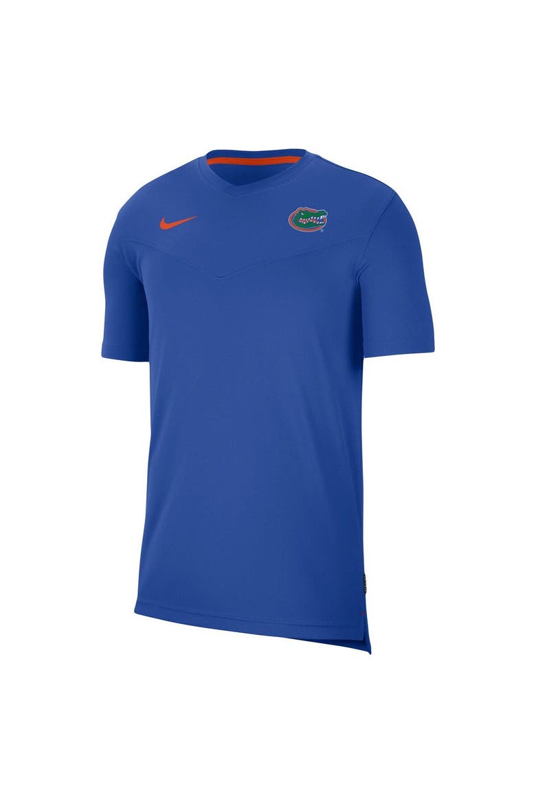Men's Nike Royal Florida Gators 2022 Coaches UV Performance T-Shirt, Alternate, color, Royal