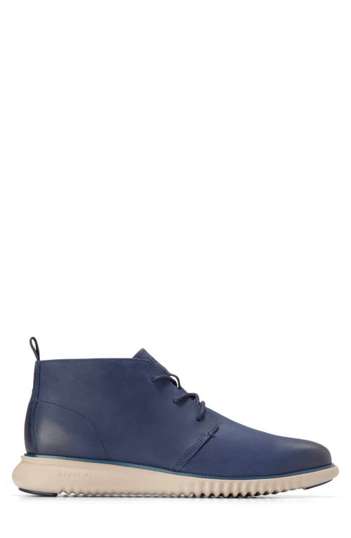 Cole Haan 2.zerogrand Chukka Boot In Blue