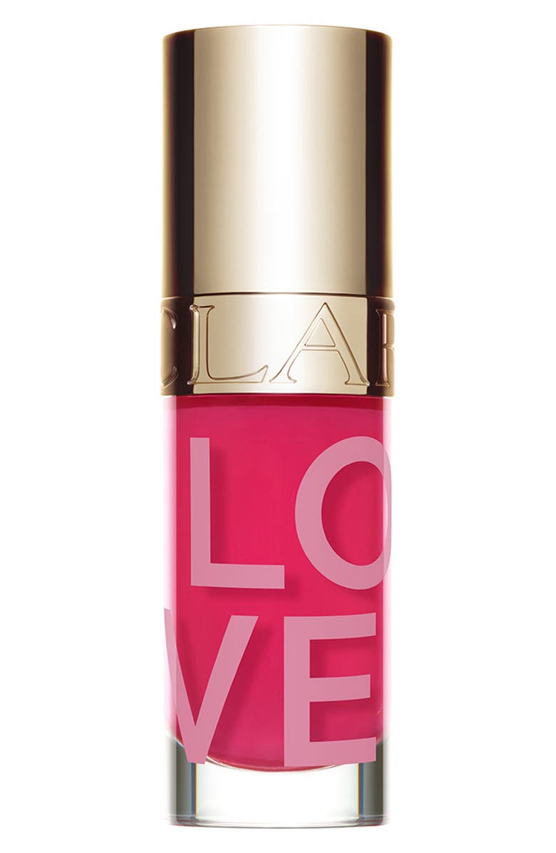 Clarins Love Collection Lip Comfort Oil, Main, color, Pink