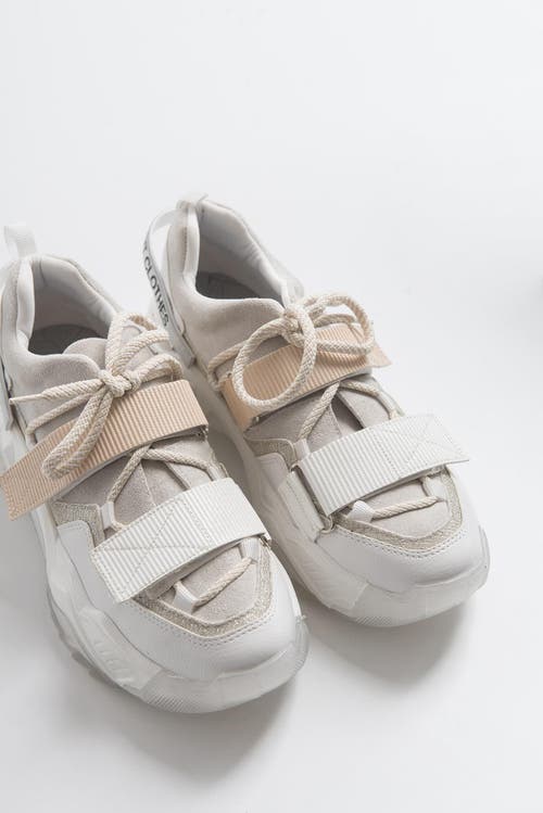 Prologue Shoes Lulen Velcro Sport Sneakers In Gray