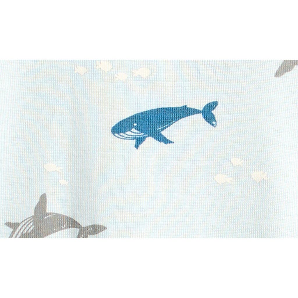 Poppy & Clay Kids' Be Free Fitted Two-piece Pajamas In Blue