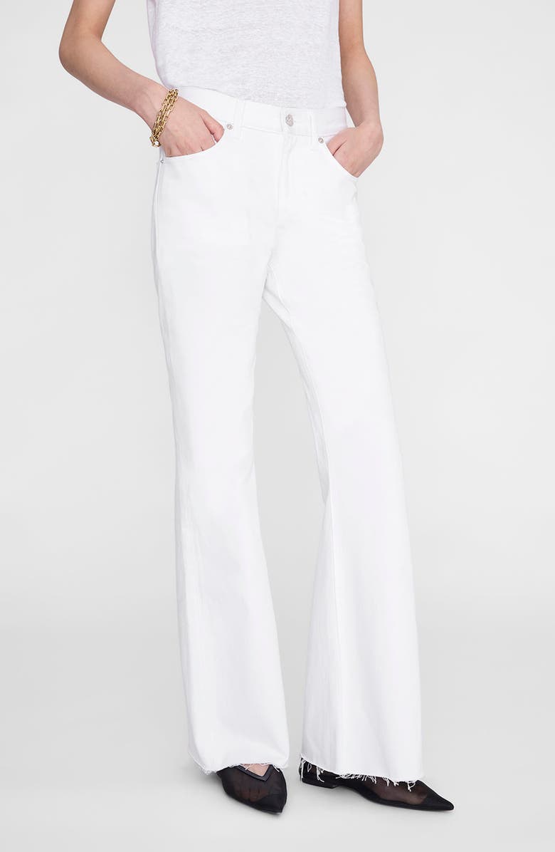 ANINE BING Wyatt Jean, Alternate, color, White