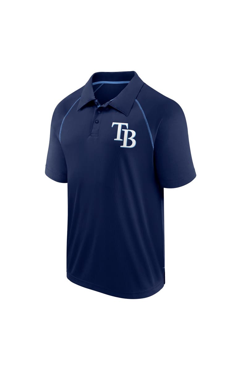 FANATICS Men's Fanatics Navy Tampa Bay Rays Strong Alone Raglan Polo, Alternate, color, Navy