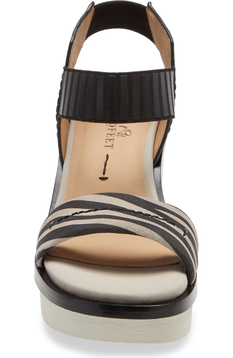 Naked Feet Basalt Platform Sandal, Alternate, color,