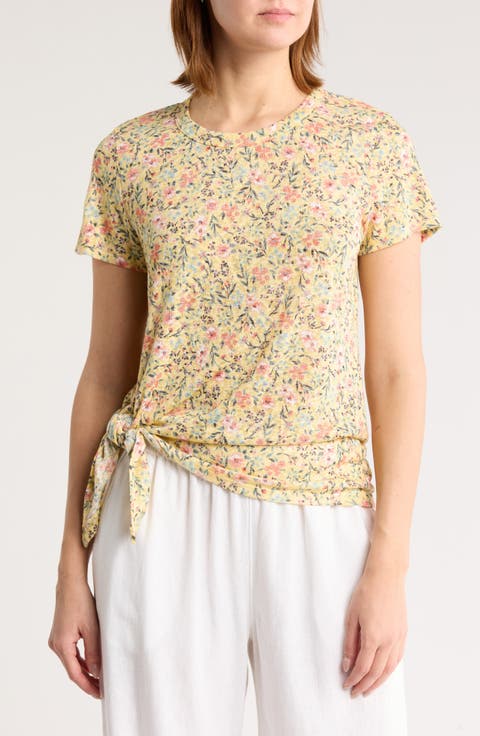 Side Tie T-Shirt